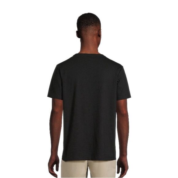 Men’s Black Short Sleeve Crewneck Comfy T-Shirts 2-Pack Size 3XL - Picture 3 of 6